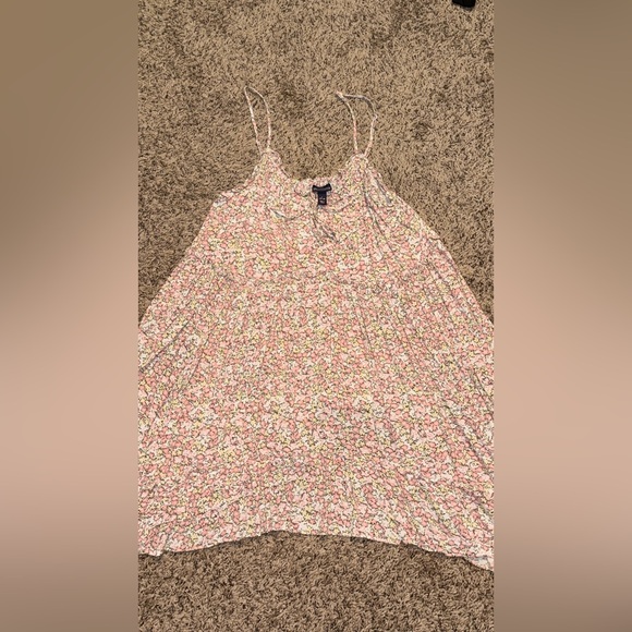 Floral Spaghetti Strap Mini Dress - Picture 1 of 3